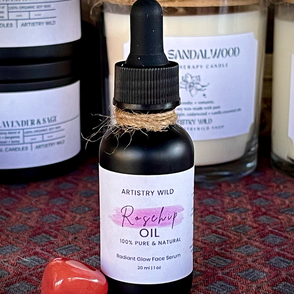 𝐍𝐄𝐖 🥀 Organic Rosehip Facial Serum!